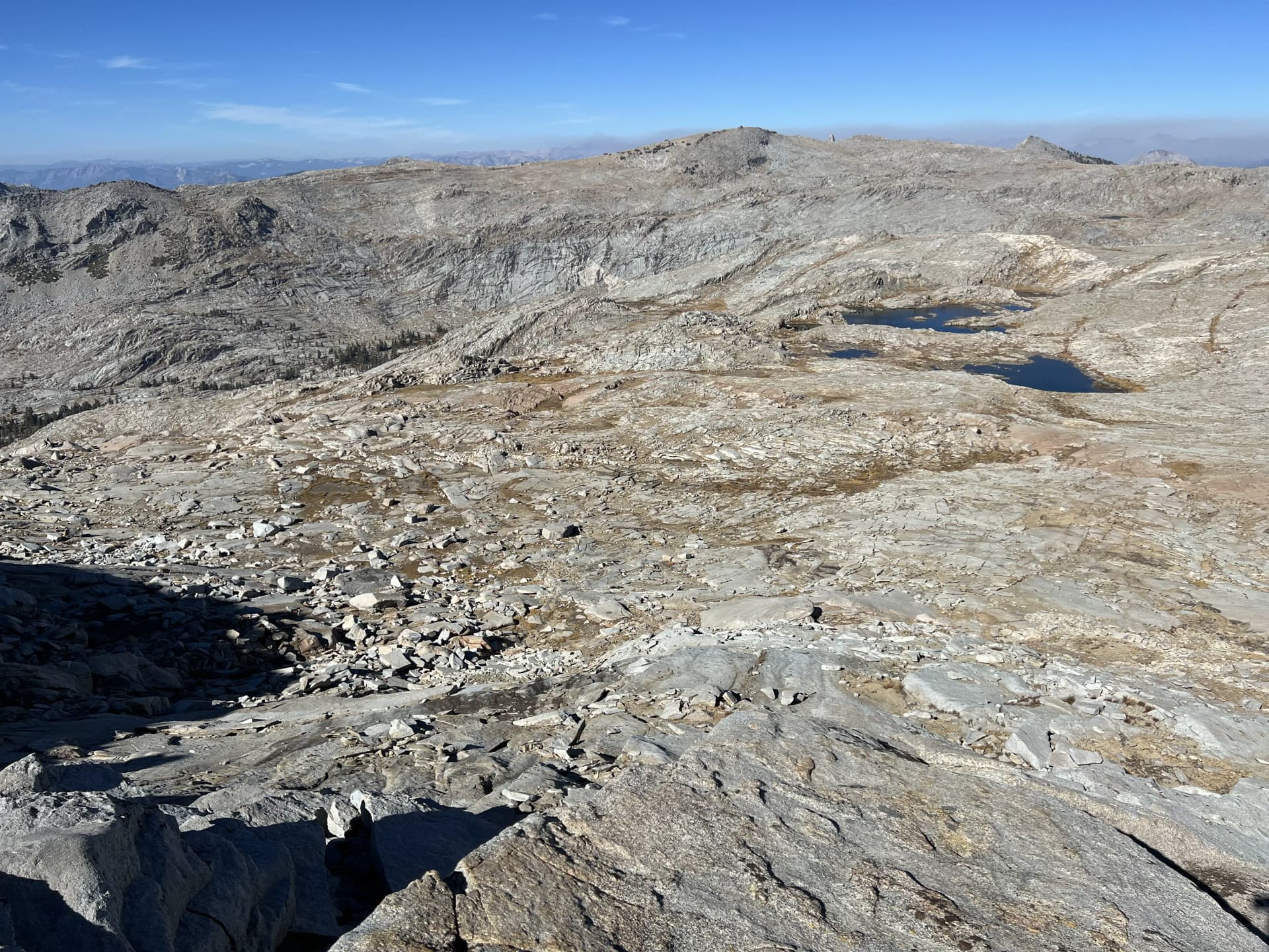 Tarns above moose lake